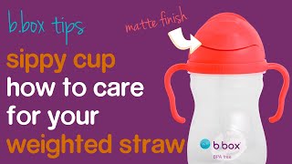 bbox tips  how to care for weighted straw [upl. by Ardnazil]