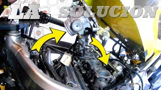 PROBLEMA RALENTI EN FRIO HONDA CBR 600 F4I SOLUCIONADO WAX UNIT PROBLEM FIXED [upl. by Aural]