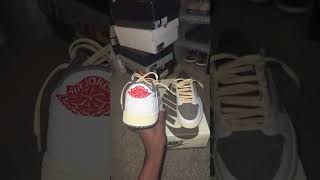 Air Jordan 1 Low Travis Scott Reverse Mocha  KICKWHO GODKILLER kickwho sneakers unboxing [upl. by Areyk287]