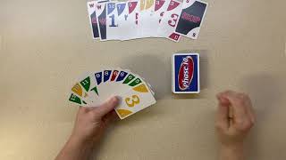 How to play Phase 1 of Phase 10 card game [upl. by Elolcin612]