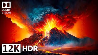 EXPLOSIVE COLORS  12K ULTRA HD HDR  DOLBY VISION 120 FPS [upl. by Codd1]