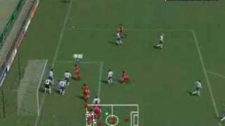 World Soccer Winning Eleven WE Pro Evolution Soccer 8 international China vs Czech Republic [upl. by Cyrie801]