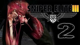 THE ELUSIVE TESTICLE SHOT  Sniper Elite 3  Part 2 [upl. by Brew]