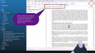 Tips and Tricks on how to Conduct an Audit Trail from your NVivo Project [upl. by Nalek]