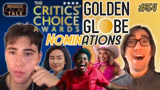 Critics Choice 2024 Nominations REACTION amp Golden Globes Noms Breakdown  Weekly Oscar Talk 54 [upl. by Ernestus555]