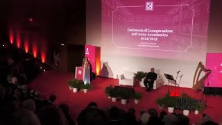 Università Milano Bicocca inaugura l’anno accademico 20242025 e taglia il nastro della rinnovata [upl. by Linneman]