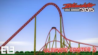 INTIMIDATOR 305 Recreation  Kings Dominion  Ultimate Coaster 2 [upl. by Dusen]