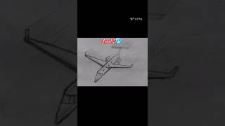 ✈️ Art Levels 🤯🥶 viralvideo trending art artist drawing sketch plane shorts [upl. by Dnalevets]