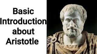 Basic Introduction about Aristotle  URDUHINDI CSSPMS [upl. by Ellary797]