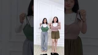 Get ready with us and our favorite bralette🥰 shortvideo fashion ootd rekomendasi viralvideo [upl. by Trutko]