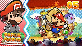 LETS PLAY Paper Mario Les portes du millénaires  chapitre 5 [upl. by Eltrym]