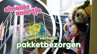 PAKKET BEZORGEN 📦🚐  SIMSALA SAARTJE 🐽  Educatieve Kleutertelevisie  Post [upl. by Ahsienaj69]