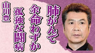 山川豊の“肺がん”の現在…“余命わずか”の真相に言葉を失う…「アメリカ橋」でも有名な演歌歌手が熟年離婚した原因に驚きを隠せない… [upl. by Eerb159]