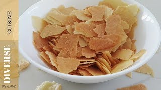 Home Made Feuilletine Flakes lacy crêpes  English Subtitles [upl. by Maurene]