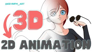 Animación 2D con Modelos 3D en Clip Studio PAINT  Kevin Farias [upl. by Wait]