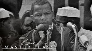 John Lewis Pivotal quotThis Is Itquot Moment at the March on Washington  Oprah’s Master Class  OWN [upl. by Atsirak]