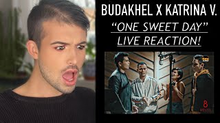 BUDAKHEL REACTION  “ONE SWEET DAY” FT KATRINA VELARDE  ICONIC VOCALS [upl. by Elocel]