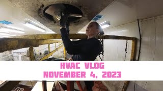 November 4 2023  HVAC Vlog  Evaporator Coil Cleaning Geothermal Heat Pump Training [upl. by Mccready]