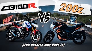 ¡UNA ITALIKA SORPRENDENTE😱🔥 HONDA CB190R vs 200Z💯  Aguacate Motovlogs🥑 [upl. by Ahseikal62]