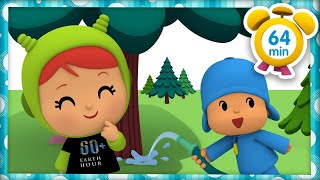 🐝 POCOYO FRANÇAIS  Découvrir les insectes 🌺EARTH HOUR 59 min  DESSIN ANIMÉ pour enfants [upl. by Arratal365]