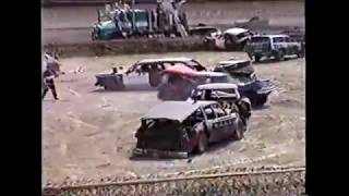 2001 Widewater Demolition DerbyWWD Tons of cars PART 1 [upl. by Alcine]