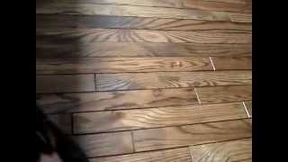 Renovace parketové podlahy  How to repair a wood parquet  Parkett Schleifen [upl. by Erdnaek]