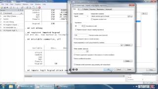 Multiple imputation in Stata® Logistic regression [upl. by Londoner]