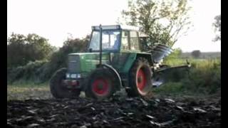 Pflügen mit dem Fendt 612Teil2 [upl. by Ogdan]