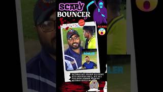 Killer Bouncer Ball Again😱 Dangerous Bouncer Ball  Scary Cricket cricket shots shorts [upl. by Tiny]