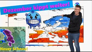 Wahnsinn Kippt der Dezember nun total Wie reagieren Januar und Februar Neues Schneetief kommt [upl. by Awram]