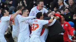 Milton Keynes Dons 21 AFC Wimbledon  The FA Cup 2nd Round 201213 [upl. by Latnahc]