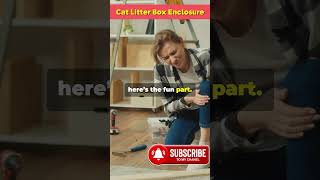 DIY Cat Litter Box Enclosure Chic amp Practical [upl. by Slosberg598]