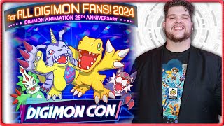 DIGIMON CON 2024  LIVE REACTION [upl. by Eelac643]