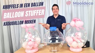 Hoe maak je een cadeau ballon met een balloonstuffer [upl. by Enaed]