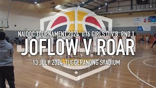 2024 NAIDOC U16G Div B  Joflow Academy v SW Sydney Roar [upl. by Worthy187]