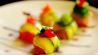 STUNNING Sashimi Balls Sushi Appetizer寿司摆盘技巧系列 [upl. by Emiatej]