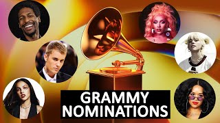 Nominees  Grammy Awards 2022 [upl. by Aleehs694]