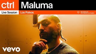 Maluma  Los Polvos Live Session  Vevo ctrl [upl. by Tannenwald]