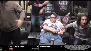 Mets Fan Reactions Pete Alonso GAME WINNING Home Run [upl. by Pestana]