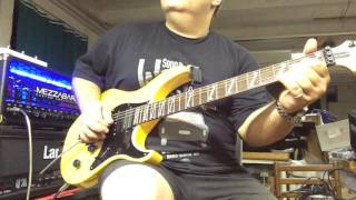 Test Yamaha Pacifica 1221  Mezzabarba MZERO Overdrive [upl. by Cummine838]