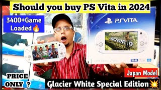 PS Vita Slim Jailbreak With 3400Game brand New🔥UnboxingPrice Review PS vita Enso jailbreak Price💥 [upl. by Atiuqahc]