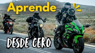 APRENDE a MANEJAR una MOTO DESDE CERO [upl. by Melony]