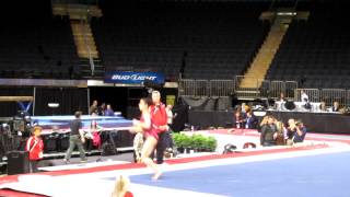 Aly Raisman  Floor Exercise  2012 ATampT American Cup Podium Training [upl. by Camp770]