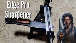 MY FAVORITE KNIFE SHARPENER EDGE PRO APEX SHARPENER REVIEW [upl. by Walke]