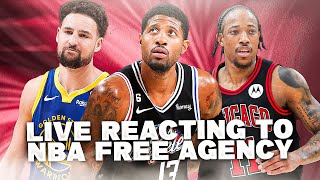 NBA FREE AGENCY 2024 LIVE NBA FREE AGENCY TRACKER [upl. by Ethelred]