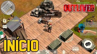 O INICIO ÉPICO 1 The Outlived jogo de Sobrêvivencia [upl. by Seavey]