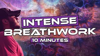 Intense Breathwork Session  10 Minutes [upl. by Sila598]