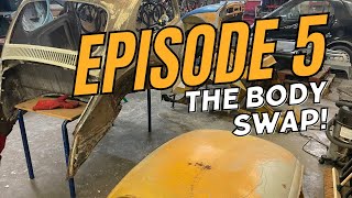 Episode 5  Eggbert  1975 Volksrod Build  The Body Swap [upl. by Nohj]