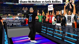 Shane McMahon vs Seth Rollins  Epic Summerslam Match wr3d2k24GAMECHANGER53161 [upl. by Jeritah]