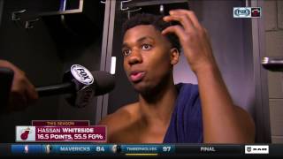 Hassan Whiteside  Miami Heat at Atlanta Hawks 02242017 [upl. by Lottie636]